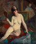 Nu assis - Robert Henri — näkymä teoksesta