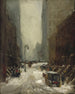 Neige à New York - Robert Henri — näkymä teoksesta