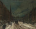 Kadunkuva lumisena, 57th Street, NYC - Robert Henri — näkymä teoksesta