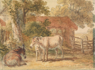 Robert Hills - Three Donkeys.webp