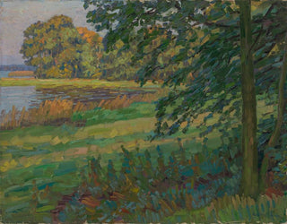 Banc au bord de l'eau - Robert Hoffmann — näkymä teoksesta