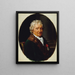 Portrait de Pierre-Alexandre Monsigny 1729-1817 compositeur - Robert Jacques François Lefèvre — kehystetty taideteos seinällä