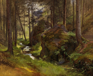 Le Vallon des Merles - Robert Kummer — näkymä teoksesta