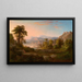 Un rêve d'Italie - Robert S. Duncanson — kehystetty taideteos seinällä
