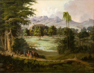 Château de Chapultepec - Robert S. Duncanson — näkymä teoksesta