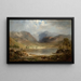 Loch Long - Robert S. Duncanson — kehystetty taideteos seinällä