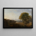 Maisemamaalaus nimettömänä - Robert S. Duncanson — kehystetty taideteos seinällä