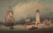 Le Phare Bas de North Shields - Robert Salmon — näkymä teoksesta