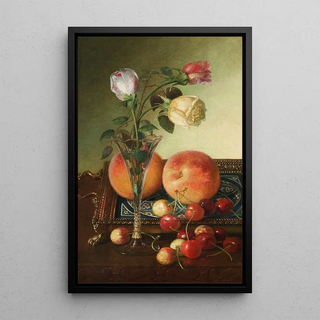 Robert Spear Dunning - Roses Peaches Cherries.webp