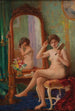Boudoirissa - Robert Voelcker — näkymä teoksesta