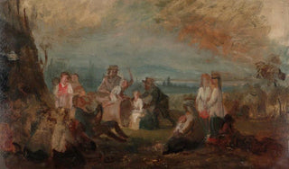 Robert Wilhelm Ekman - Harvest Party Sketch.webp