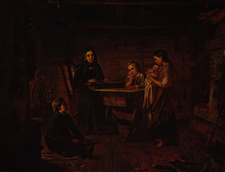 Robert Wilhelm Ekman - Kreeta Haapasalo Playing The Kantele.webp