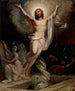 Croquis de la Résurrection du Christ du retable de l'église centrale actuelle de Pori - Robert Wilhelm Ekman — näkymä teoksesta