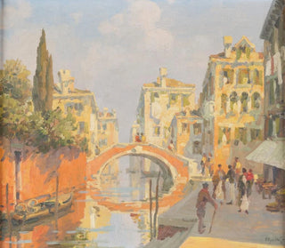 Canal à Venise - Roberto Iras Baldessari — näkymä teoksesta