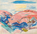 Rochers rouges - Edvard Munch — näkymä teoksesta