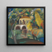 Rococo - August Macke — kehystetty taideteos seinällä