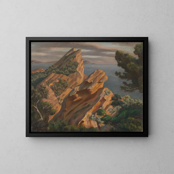 La Ciotat - Roger Fry — kehystetty taideteos seinällä
