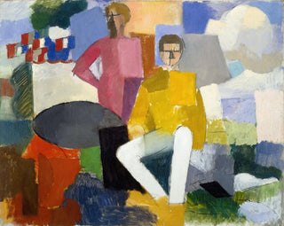Le Quatorze Juillet - Roger de La Fresnaye — näkymä teoksesta