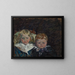 Portrait d'enfants - Roland Maser — kehystetty taideteos seinällä
