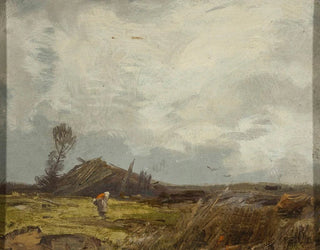 Roman Kazimierz Kochanowski - Countryside landscape with a hut.webp