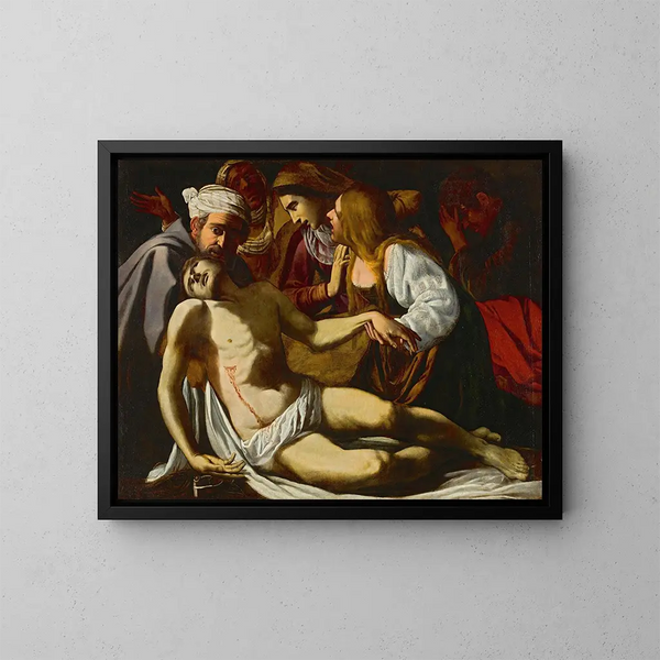 La Lamentation - Ecole de Rome — kehystetty taideteos seinällä