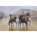 Maalauksen jäljennös Rond-Point des Champs-Elysées - Jean Béraud