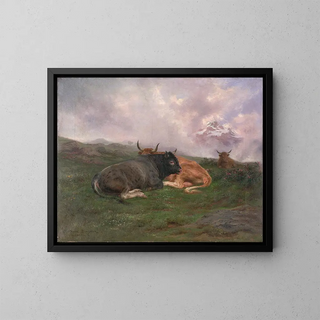 Rosa Bonheur - Cattle at Rest on a Hillside in the Alps.webp