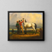Le Cheval gris - Rosa Bonheur — kehystetty taideteos seinällä