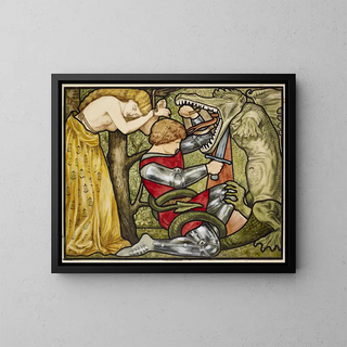 Rosa Corder - The Story of St George  St George Slaying the Dragon.webp