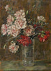 Œillets dans un vase - Rosa Scherer — näkymä teoksesta