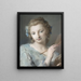 Peinture - Rosalba Carriera — kehystetty taideteos seinällä