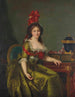 Portrait d'une dame - Rose-Adélaïde Ducreux — näkymä teoksesta
