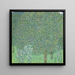 Roseraies sous les arbres - Gustav Klimt — kehystetty taideteos seinällä