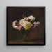 Ruusut - Henri Fantin-Latour — kehystetty taideteos seinällä