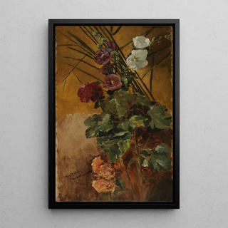 Ross Sterling Turner - Hollyhocks.webp