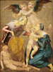 Allégorie du Salut avec la Vierge et l'Enfant Jésus, Sainte Élisabeth la Jeune, Saint Jean-Baptiste et deux anges - Rosso Fiorentino — näkymä teoksesta