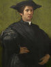 Portrait d'un homme - Rosso Fiorentino — näkymä teoksesta