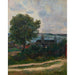 Maalauksen jäljennös Rouen, Saint-Ouenin kirkko - Paul Gauguin