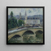 Rouen le pont Corneille - Gustave Loiseau — kehystetty taideteos seinällä