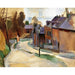 Maalauksen jäljennös Route De Laon - Robert Delaunay