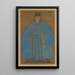 Portrait de l'arrière-grand-oncle de l'artiste Yizhai à l'âge de quatre-vingt-cinq ans - Ruan Zude — näkymä teoksesta