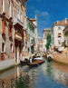Gondoles à Venise - Rubens Santoro — näkymä teoksesta