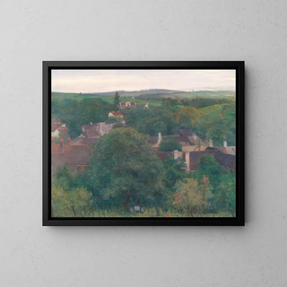 Rudolf Bacher - Abenddmmerung in OberSievering.webp