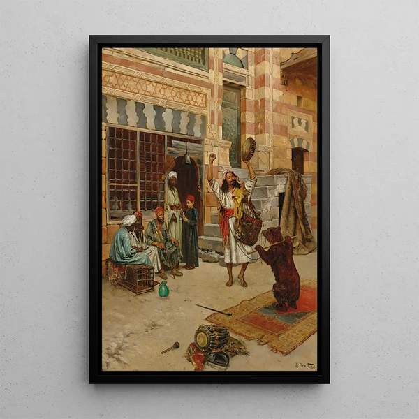 Iltapäivän esitys - Rudolf Ernst — kehystetty taideteos seinällä
