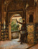 Garder l'Alhambra - Rudolf Ernst — näkymä teoksesta