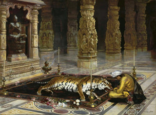 Kunnianosoitus tiikerille - Rudolf Ernst — näkymä teoksesta