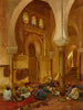 Dans la Madrasa - Rudolf Ernst — näkymä teoksesta