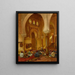 Dans la Madrasa - Rudolf Ernst — kehystetty taideteos seinällä