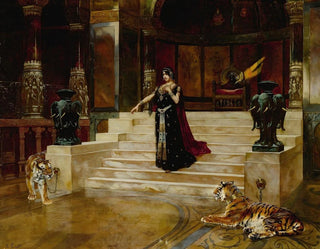 Salom et les tigres - Rudolf Ernst — näkymä teoksesta