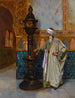 Entretenir la lampe - Rudolf Ernst — näkymä teoksesta